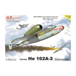 AZM7821 AZモデル 1/72 He162A-2 サラマンダー