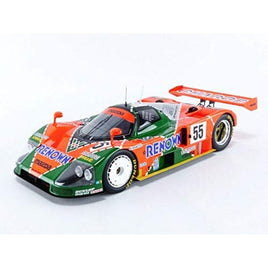 18LM91 1/18 Mazda 787 B No.55 Winner 24H Le Mans 1991 V. Weidler - J. Herbert - B. Gachot  (Reproduc