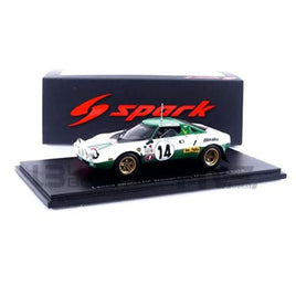 S9078 1/43 Lancia Stratos HF No.14 Winner Rally Monte Carlo 1975 S. Munari - M. Mannucci
