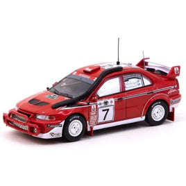 T64-021-01SAF ターマックワークス 1/64 Mitsubishi Lancer Evolution 6.5 Safari Rally  2001 Winner