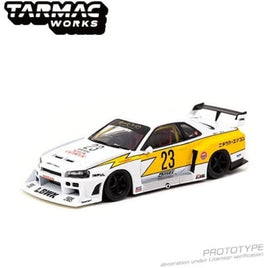 T43-021-WHT ターマックワークス 1/43 LB-ER34 Super Silhouette SKYLINE White