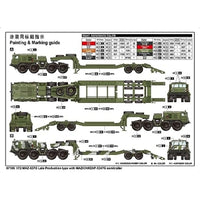 07195 トランペッター 1/72 MAZ-537Gトラクター後期型 &ChMZAP 5247Gセミ・トレーラー