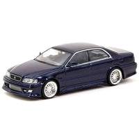 T64G-007-BL ターマックワークス 1/64 VERTEX Toyota Chaser JZX100 Blue Metallic