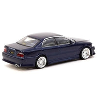 T64G-007-BL ターマックワークス 1/64 VERTEX Toyota Chaser JZX100 Blue Metallic