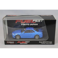 T64S-014-FF ターマックワークス 1/64 Nissan Skyline GT-R (R34) Z-tune FuelFest Tokyo 2023