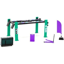 T64A-001-HKS ターマックワークス 1/64 Garage tools set HKS