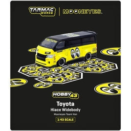 T43-024-ME99 ターマックワークス 1/43 Toyota Hiace Widebody Mooneyes Team Van
