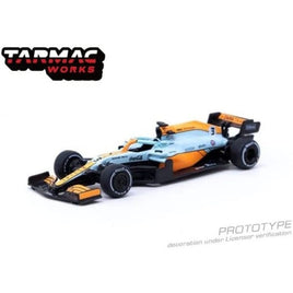 T64G-F040-LN1 ターマックワークス 1/64 McLaren MCL35M Monaco Grand Prix 2021 #4