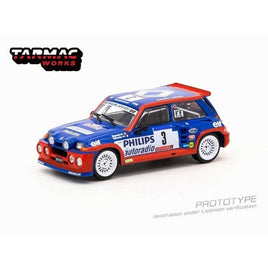 T64-TL061-85TDC03 ターマックワークス 1/64 Renault 5 MAXI Turbo Tour de Corse Rallye de France 1985 Winne