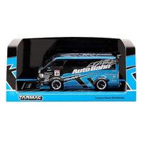T43-024-BLU ターマックワークス 1/43 Toyota Hiace Widebody Black / Blue