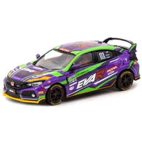 T64-TL014-EVA ターマックワークス 1/64 Honda Civic Type R FK8 EVA Racing