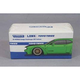 T64G-TL039-GR ターマックワークス 1/64 LB-WORKS Dodge Challenger SRT Hellcat Green Metallic