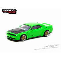 T64G-TL039-GR ターマックワークス 1/64 LB-WORKS Dodge Challenger SRT Hellcat Green Metallic
